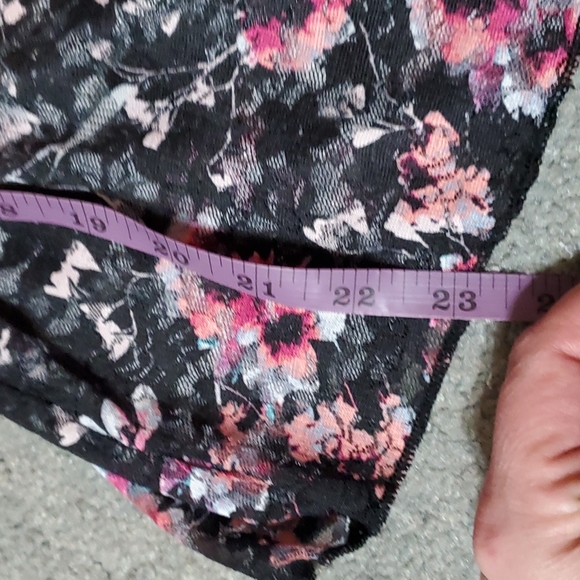 Vintage Jr's lace babydoll top,elastic waist flare bottom flutter sleeve… - Picture 5 of 8